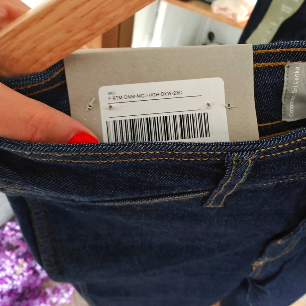 Everlane The Way-High Clean Front Skinny Jean, Crop, NWT - Picture 6 of 9
